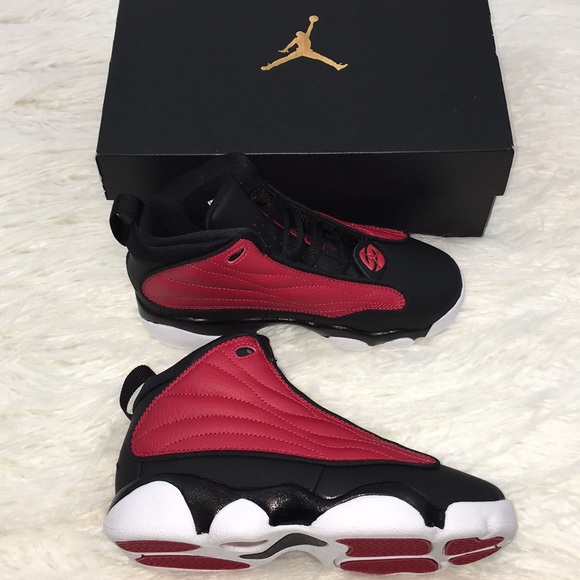 jordan pro strong gym red